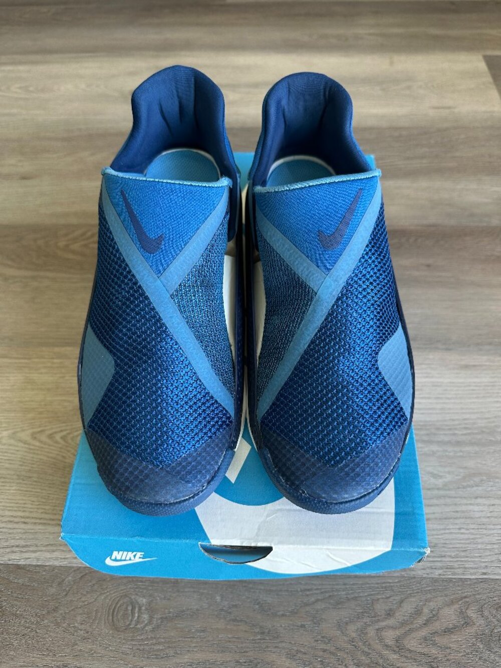 Nike Go Flyease Sneakers - Court Blue/White-Dutch Blue, Size 5.5M/7W